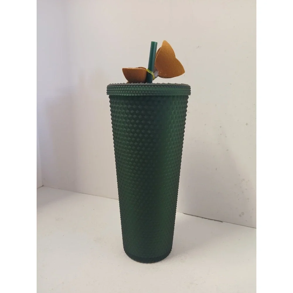 Starbucks Jelly Studded Tumbler - Matte Dark Green, 24‎ oz